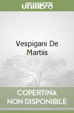 Vespigani De Martiis libro