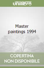 Master paintings 1994 libro