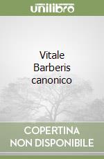 Vitale Barberis canonico libro