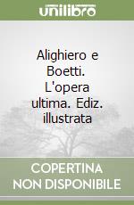 Alighiero e Boetti. L'opera ultima. Ediz. illustrata libro