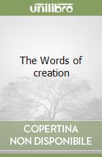 The Words of creation