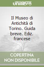 Il Museo di Antichità di Torino. Guida breve. Ediz. francese libro