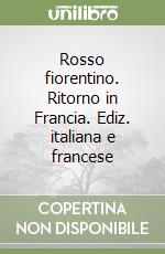 Rosso fiorentino. Ritorno in Francia. Ediz. italiana e francese libro