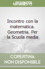 Incontro con la matematica. Geometria. Per la Scuola media libro