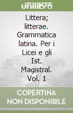 littera litterae - grammatica latina