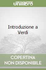 Introduzione a Verdi libro