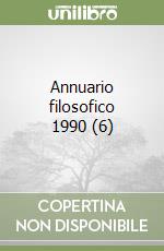 Annuario filosofico 1990 (6) libro