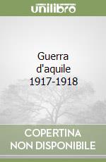 Guerra d'aquile 1917-1918 libro