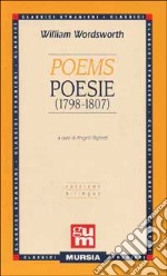 Poems-Poesie (1798-1807) libro