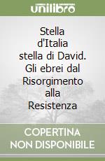 Stella d'Italia stella di David. Gli ebrei dal Risorgimento alla Resistenza