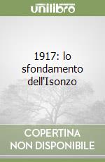 1917: lo sfondamento dell'Isonzo libro