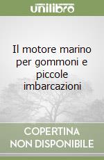 Il motore marino per gommoni e piccole imbarcazioni