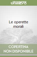 Le operette morali libro