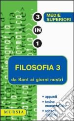 Filosofia. Vol. 3 libro