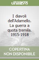 I diavoli dell'Adamello. La guerra a quota tremila. 1915-1918 libro