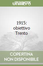 1915: obiettivo Trento libro