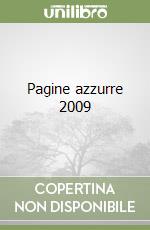 Pagine azzurre 2009 libro