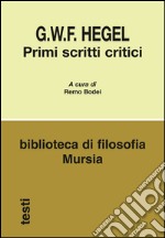 Primi scritti critici