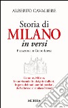 Storia di Milano in versi libro di Cavaliere Alberto