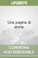 Una pagina di storia libro