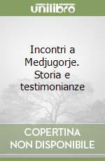 Incontri a Medjugorje. Storia e testimonianze libro