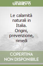 Le calamità naturali in Italia. Origini, prevenzione, rimedi libro