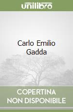 Carlo Emilio Gadda libro