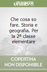 Che cosa so fare. Storia e geografia. Per la 2ª classe elementare libro