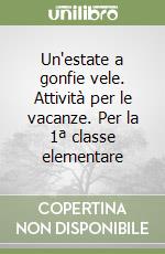 Un'estate a gonfie vele. Attività per le vacanze. Per la 1ª classe elementare libro