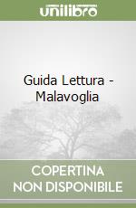Guida Lettura - Malavoglia libro