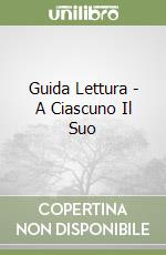 Guida Lettura - A Ciascuno Il Suo libro