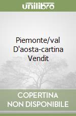 Piemonte/val D'aosta-cartina Vendit libro