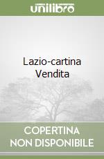 Lazio-cartina Vendita libro