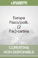Europa Fisico/polit. (2 Fac)-cartina libro