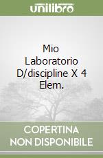 Mio Laboratorio D/discipline X 4 Elem. libro