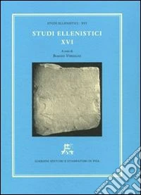 Studi ellenistici. Vol. 16