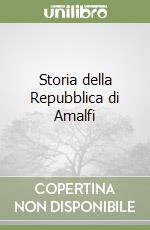 Storia della Repubblica di Amalfi libro