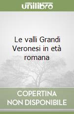 Le valli Grandi Veronesi in età romana libro