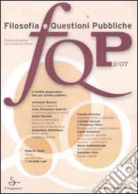 FQP. Filosofia e questioni pubbliche (2007). Vol. 2 libro