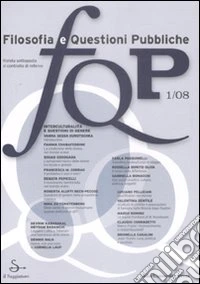 FQP. Filosofia e questioni pubbliche (2008). Vol. 1 libro