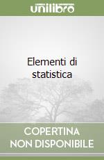 elementi di statistica libro usato