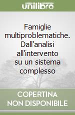 Famiglie multiproblematiche. Dall'analisi all'intervento su un sistema complesso libro