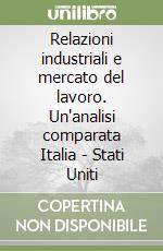 Relazioni industriali e mercato del lavoro. Un'analisi comparata Italia - Stati Uniti libro