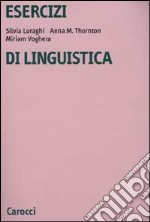 Esercizi di linguistica libro