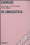 Esercizi di linguistica libro