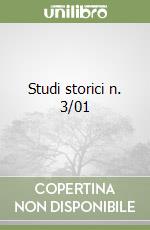 Studi storici n. 3/01 libro