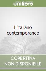 L'italiano contemporaneo libro