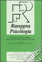 Rassegna di psicologia (2003) vol. 2-3 libro