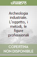 Archeologia industriale. L'oggetto, i metodi, le figure professionali libro