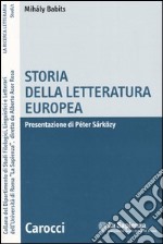 Storia della letteratura europea libro